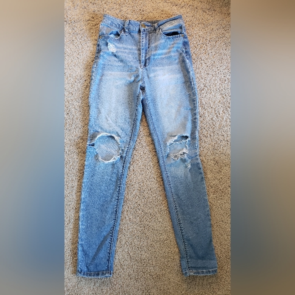 Arizona high-rise skinny jeans, size 9